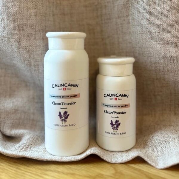CleanPowder – Shampoing sec en poudre Anti-parasites – Parfum lavande
