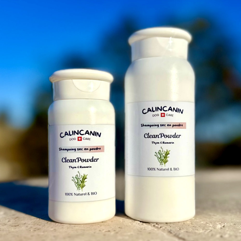 🌾CleanPowder : <br> Shampoing sec en poudre anti-parasites – Thym&Romarin