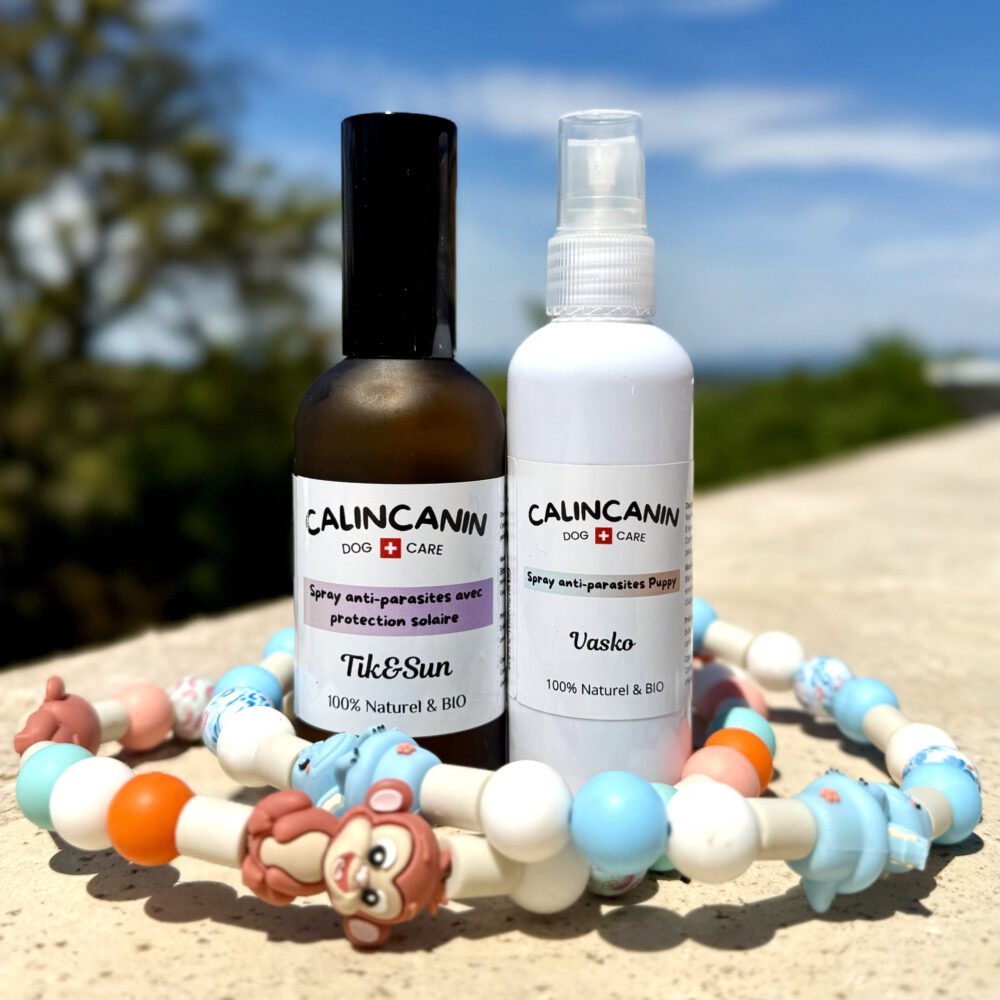 Box anti-parasites sur mesure : <br> un spray & un collier