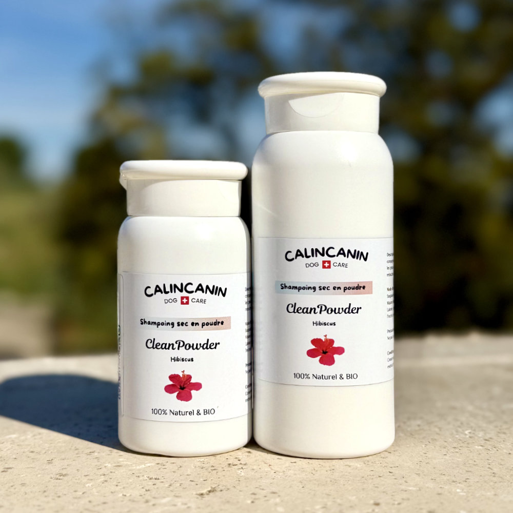 🌸CleanPowder : <br> Shampoing sec en poudre Peaux Sensibles – Hibiscus