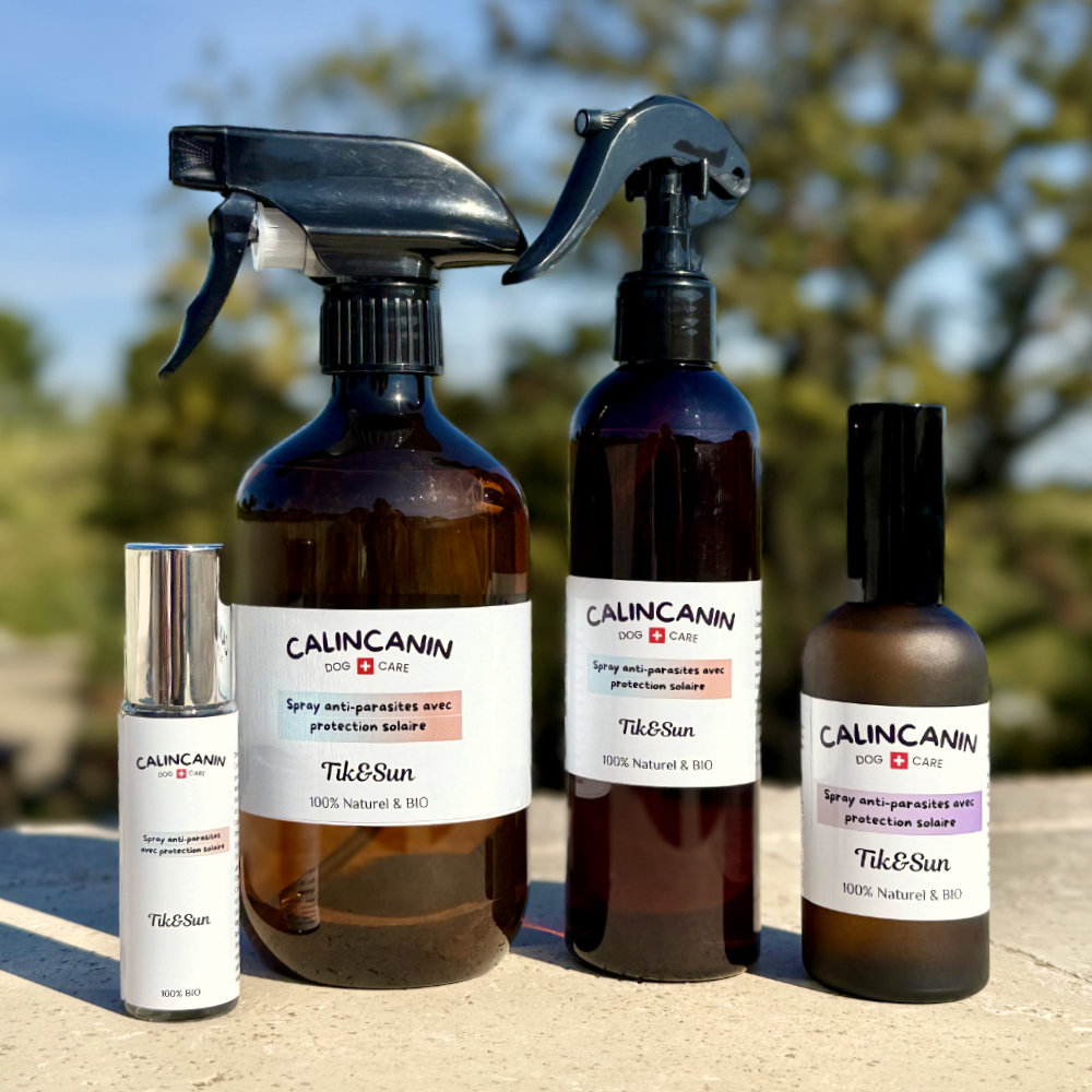 ☀Tik&Sun : <br>Spray anti-parasites avec protection solaire naturelle